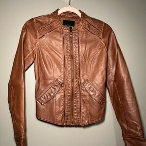 Maurices Faux Leather Jacket for Women XS